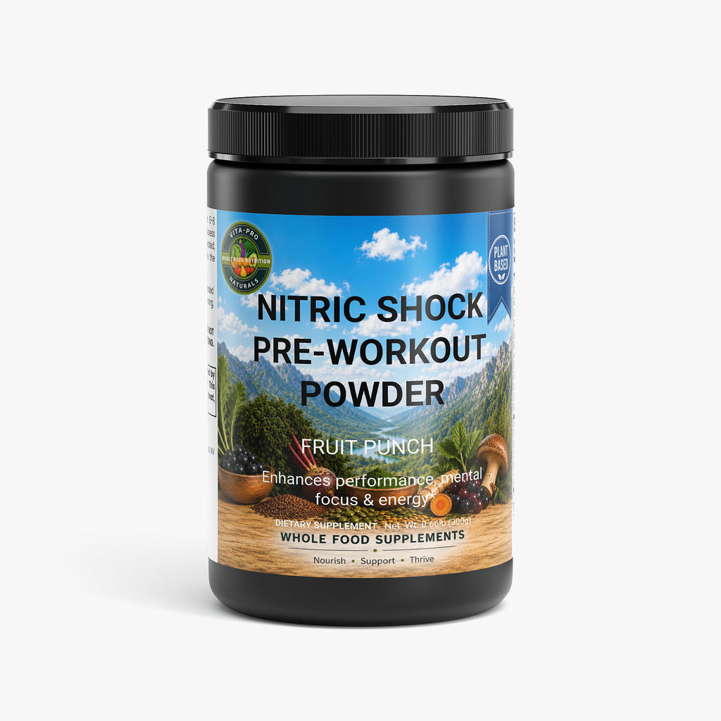 Nitric Shock Pre-Workout Powder (Fruit Punch)
