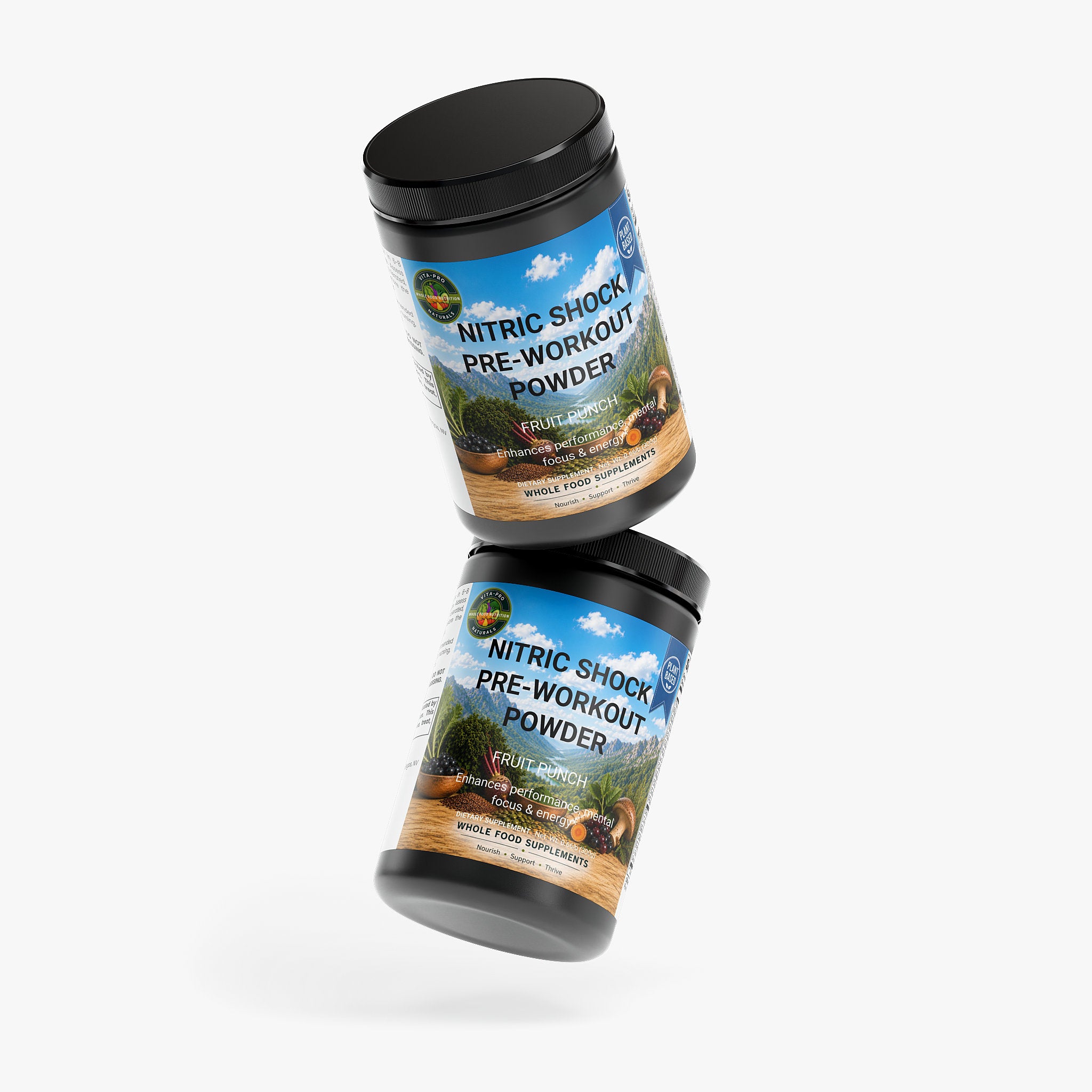 Nitric Shock Pre-Workout Powder (Fruit Punch)
