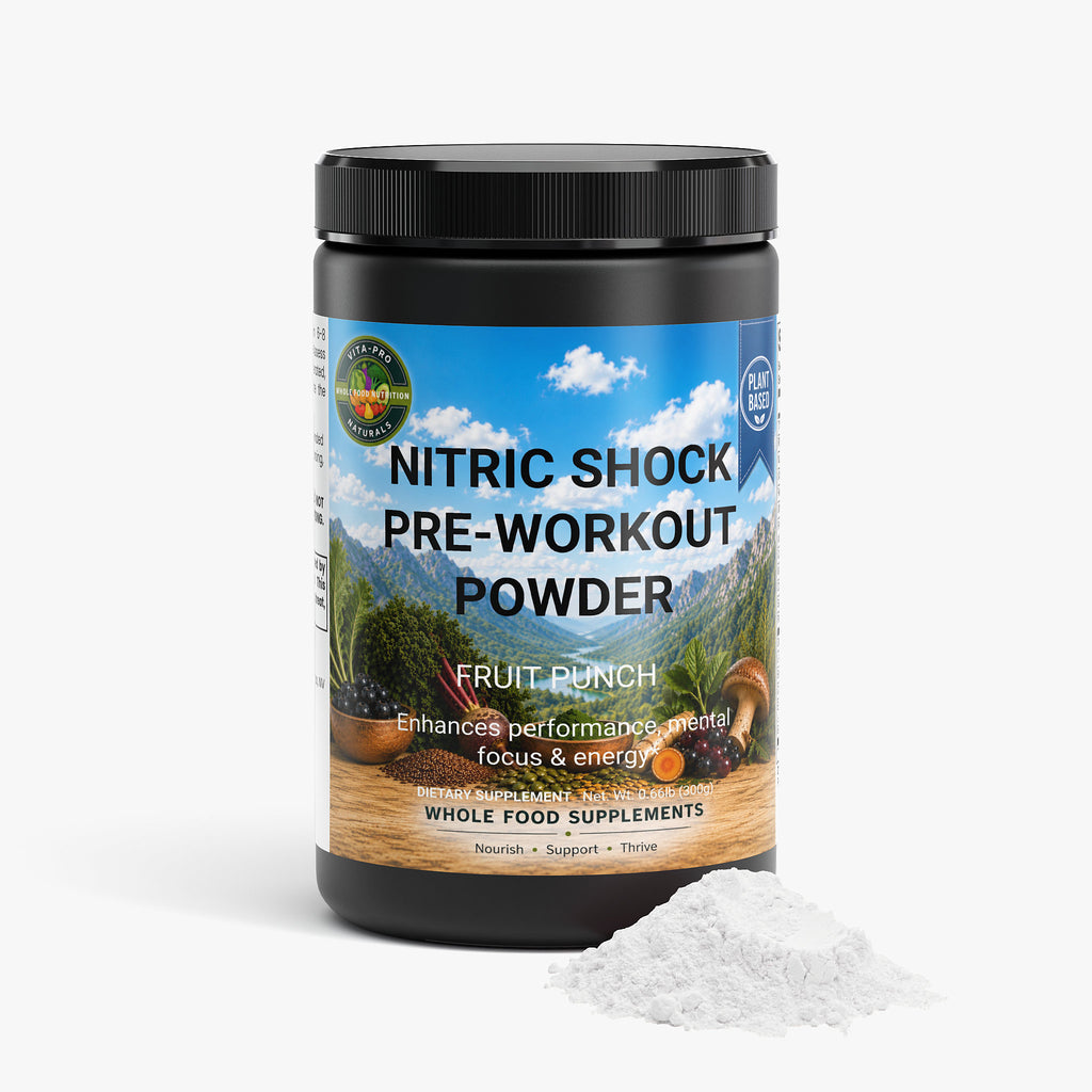 Nitric Shock Pre-Workout Powder (Fruit Punch)